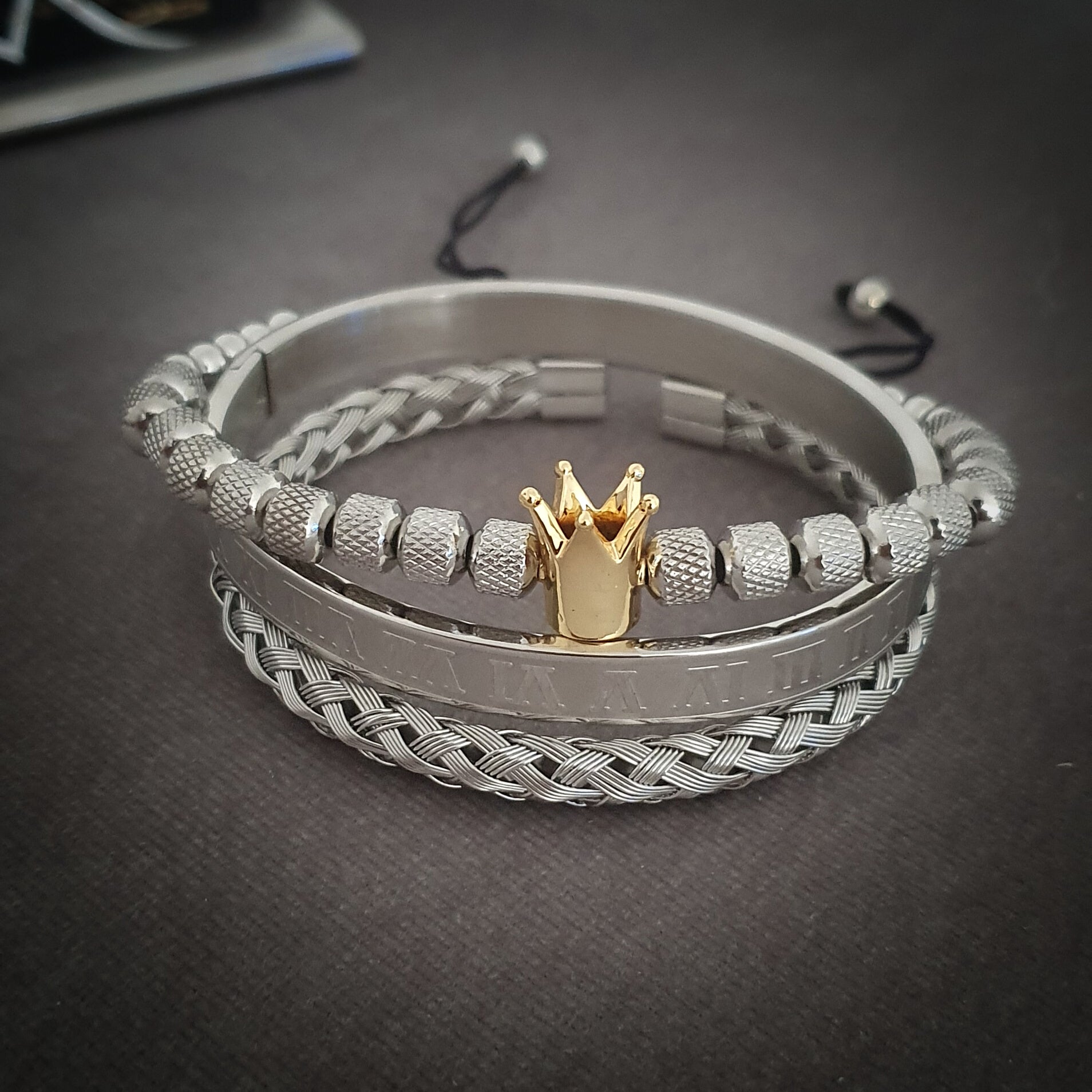 Luxus 3er Set Armband